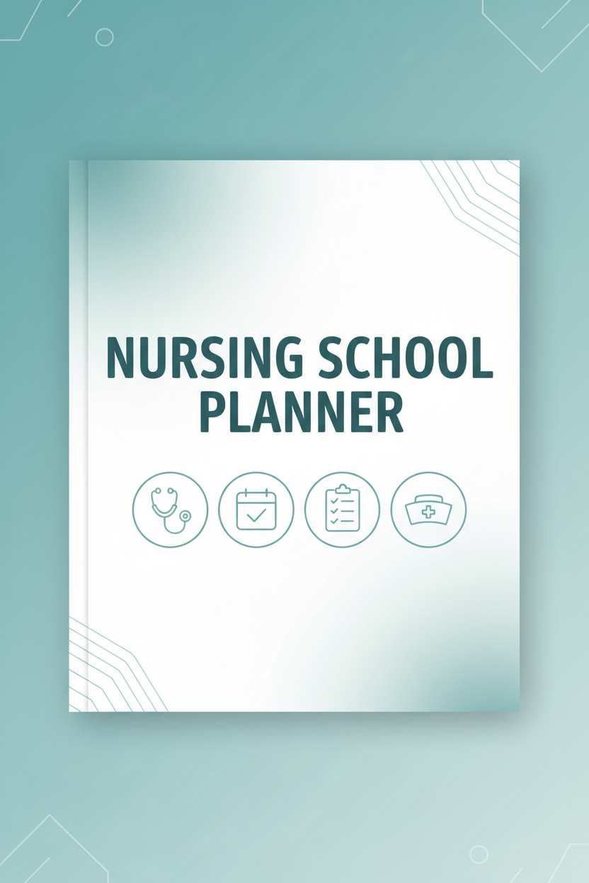 Nursing School Planner cover image